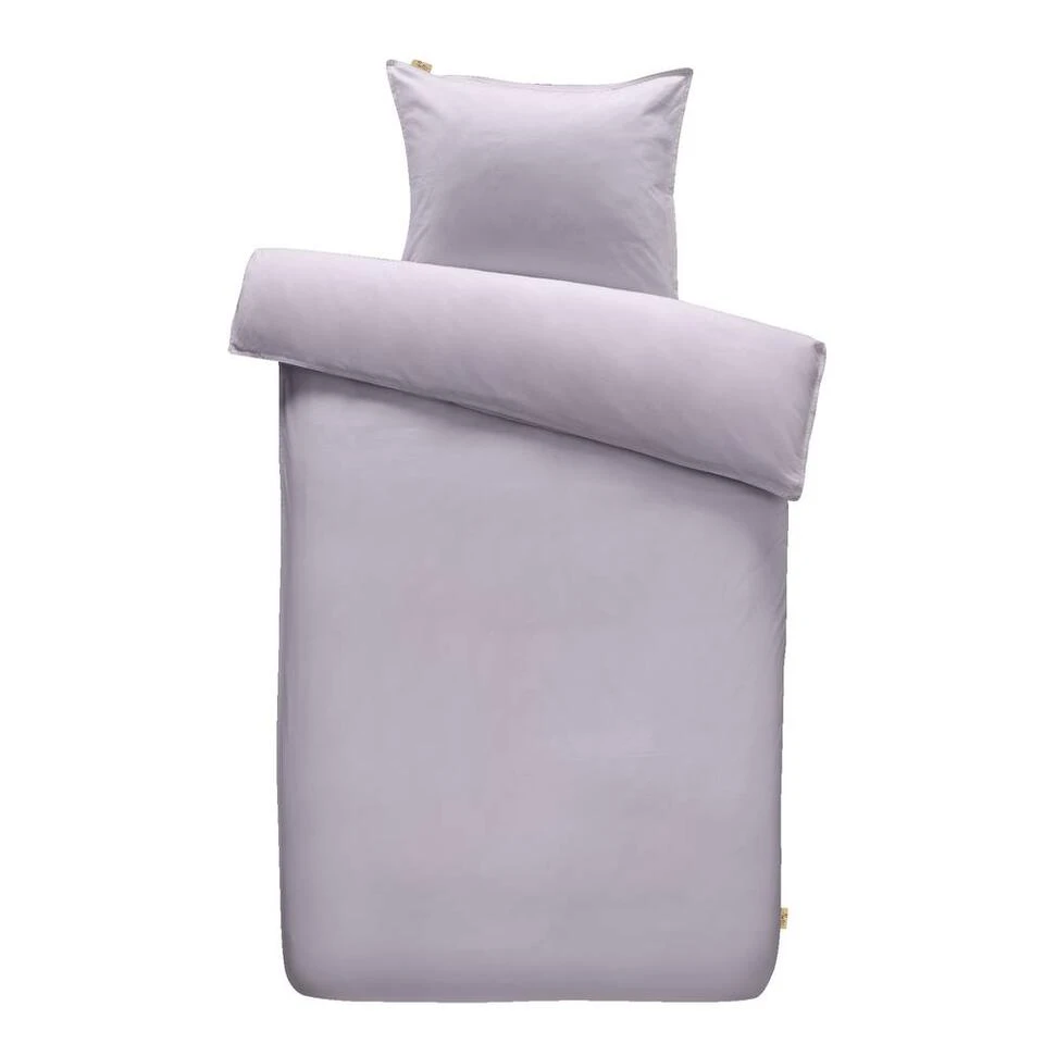 Dindi Home Dekbedovertrek Forever Colours Effen - Lila - 140x200/220 Cm 3 Dindi Home Dekbedovertrek Forever Colours Effen - Lila - 140x200/220 Cm