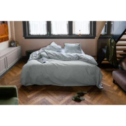 Dindi Home Dekbedovertrek Cute Flowers Bloemen - Groen - 200x200/220 Cm 7 Dindi Home Dekbedovertrek Cute Flowers Bloemen - Groen - 200x200/220 Cm -Leen Bakker Winkel 31106099 9050