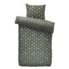Walra Dekbedovertrek Remade Turned Cones - Groen - 140x220 Cm -Leen Bakker Winkel 31106116