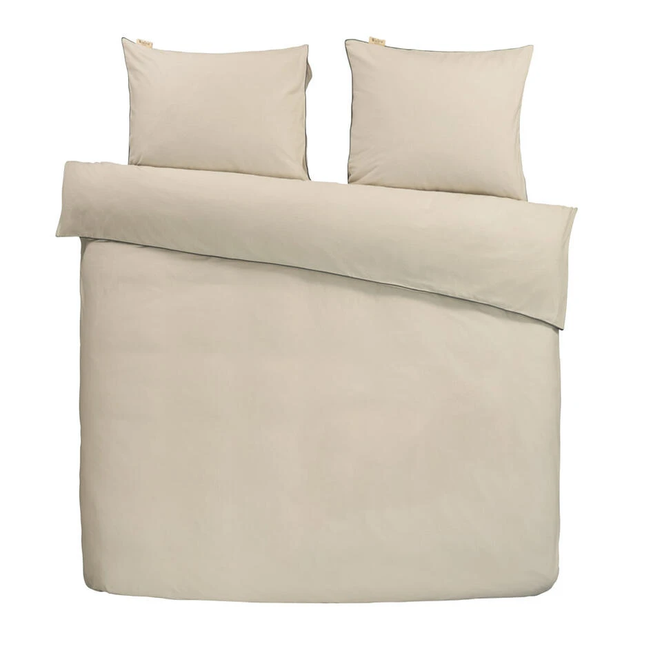 Walra Dekbedovertrek Sweet Softy - Zand - 240x200/220 Cm 3 Walra Dekbedovertrek Sweet Softy - Zand - 240x200/220 Cm