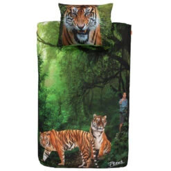 Freek Vonk Dekbedovertrek - Tijgers - 140x200 Cm
