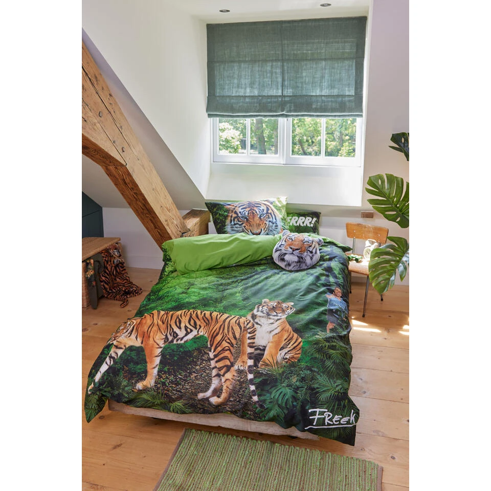 Freek Vonk Dekbedovertrek - Tijgers - 140x200 Cm 7 Freek Vonk Dekbedovertrek - Tijgers - 140x200 Cm - Afbeelding 5