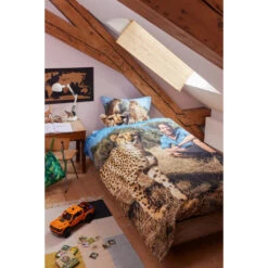 Freek Vonk Dekbedovertrek - Safari - 140x200 Cm -Leen Bakker Winkel 31106232 9050