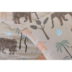 Dekbedovertrek Benji - Zand - 140x200 Cm -Leen Bakker Winkel 31106413 9000