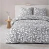Dekbedovertrek Malaga - Grijs - 240x2020 Cm -Leen Bakker Winkel 31106420
