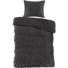 Dekbedovertrek Lissabon - Zwart - 140x200/220 Cm -Leen Bakker Winkel 31106427