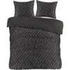 Dekbedovertrek Lissabon - Zwart - 200x200/220 Cm -Leen Bakker Winkel 31106428