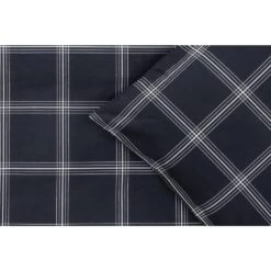 Dekbedovertrek Brussel - Blauw - 200x200/220 Cm -Leen Bakker Winkel 31106450 9000