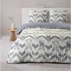 Dekbedovertrek Viggo - Blauw - 240x220 Cm