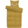 Dekbedovertrek Teddy Tijger - Oker - 140x200 Cm 2 Dekbedovertrek Teddy Tijger - Oker - 140x200 Cm -Leen Bakker Winkel 31106516