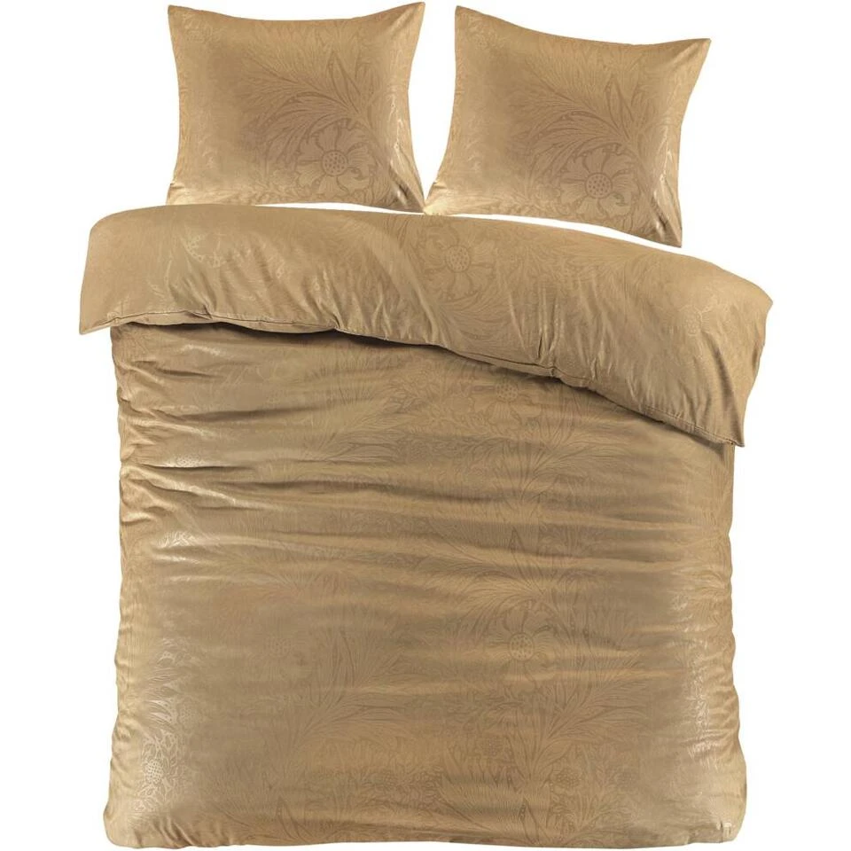 Dekbedovertrek Mason - Oker - 200x220 Cm 3 Dekbedovertrek Mason - Oker - 200x220 Cm