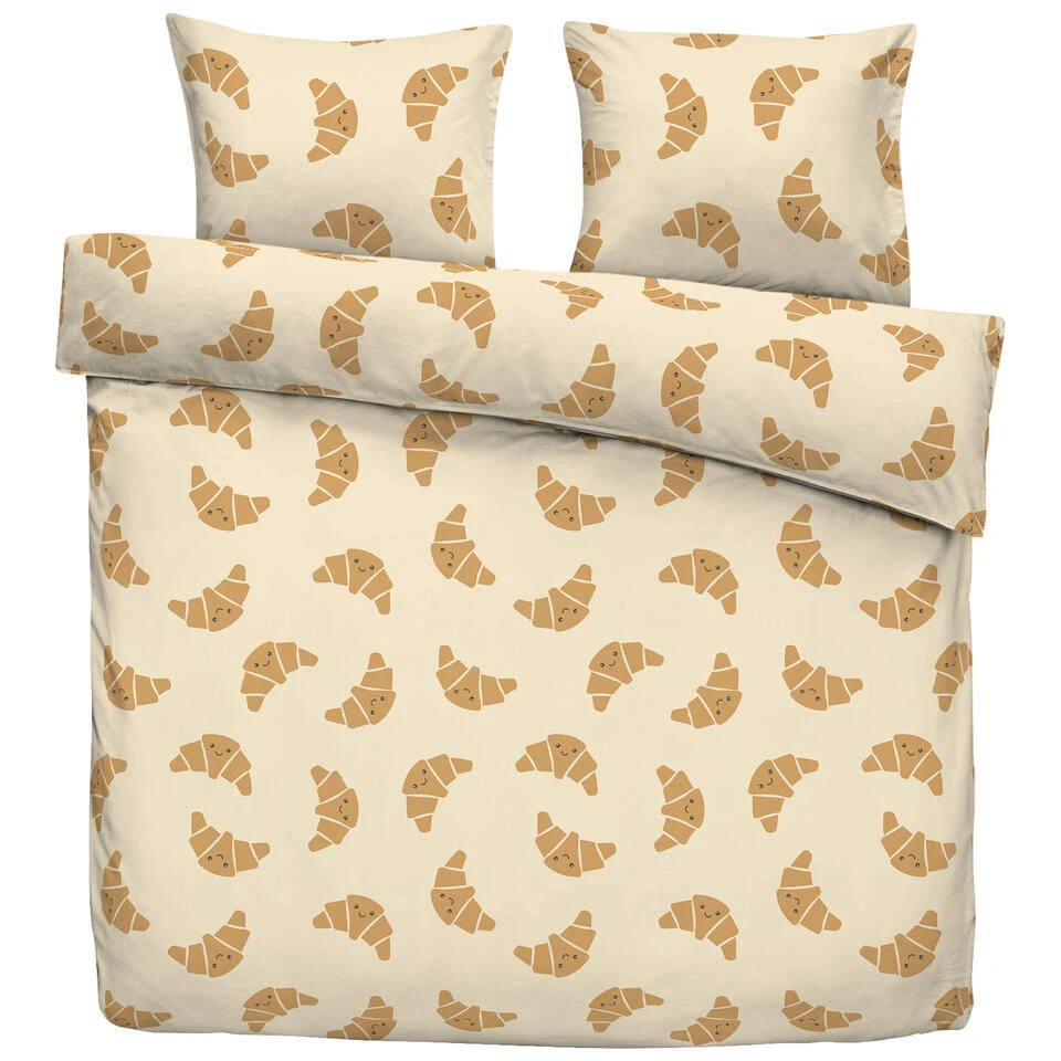 Dekbedovertrek Jur - Oranje - 200x200/220 Cm 3 Dekbedovertrek Jur - Oranje - 200x200/220 Cm