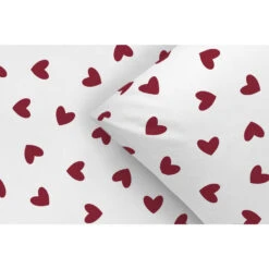 Dekbedovertrek Wies - Wit/rood - 140x200/220 Cm 5 Dekbedovertrek Wies - Wit/rood - 140x200/220 Cm -Leen Bakker Winkel 31106773 9000