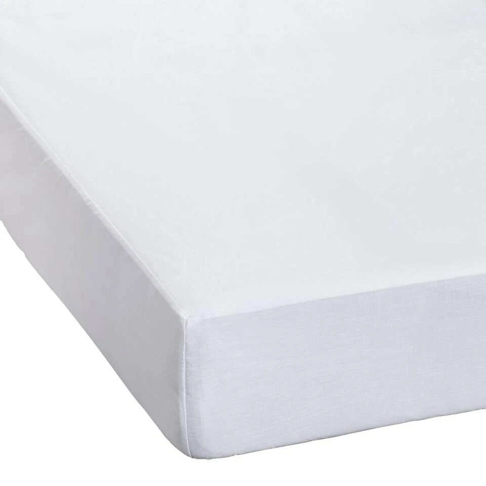 Waterdichte Matrasbeschermer Molton - Wit - 140x200 Cm 5 Waterdichte Matrasbeschermer Molton - Wit - 140x200 Cm - Afbeelding 3