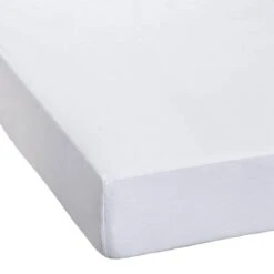 Waterdichte Matrasbeschermer Molton - Wit - 120x200 Cm -Leen Bakker Winkel 33102138 9000