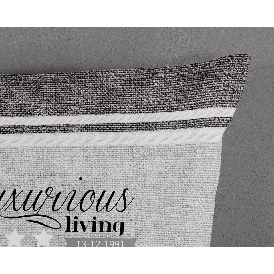 Pure Dekbedovertrek "tekst" - Grijs - (140x200/220 Cm) - Microfiber 6 Pure Dekbedovertrek "tekst" - Grijs - (140x200/220 Cm) - Microfiber - Afbeelding 4