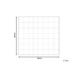 Beliani Dekbed HARAMOSH - Wit Japara Katoen -Leen Bakker Winkel 357ec8bbedb541b58ca36194383b1a33