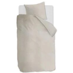 Ambiante Dekbedovertrek Uni Cotton Sand-Lits-jumeaux (240 X 200/220 Cm) -Leen Bakker Winkel 37646ad3de8a4394bf8d152ab94d11b4