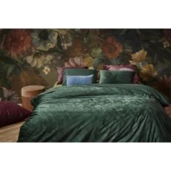 At Home By BeddingHouse Plants Dekbedovertrek - 140x200/220 - Groen -Leen Bakker Winkel 3ef06f161aa54de68ca09b8a56f032ea