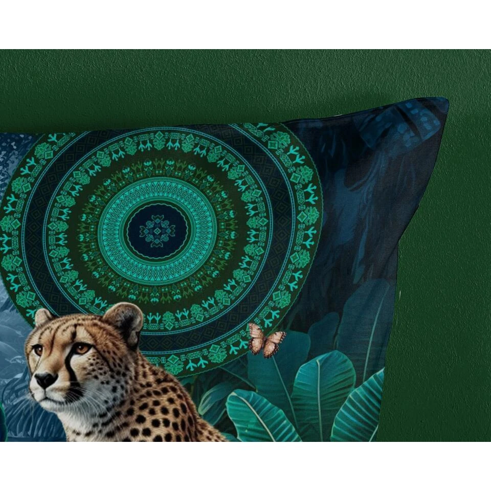 HIP Collectie Panter Dekbedovertrek Multi-1-persoons (140 X 200/220 Cm) 7 HIP Collectie Panter Dekbedovertrek Multi-1-persoons (140 X 200/220 Cm) - Afbeelding 5