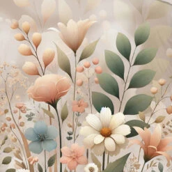 Good Morning Bloemenveld Dekbedovertrek Zand-Lits-jumeaux (240 X 200/220 Cm) -Leen Bakker Winkel 3ff81e67539a4eb18e18b2168116a077 2