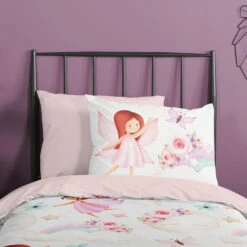 Good Morning Elfjes Kinderdekbedovertrek Roze -Leen Bakker Winkel 42c87ddfa3424ad7848ed2bb2148a248