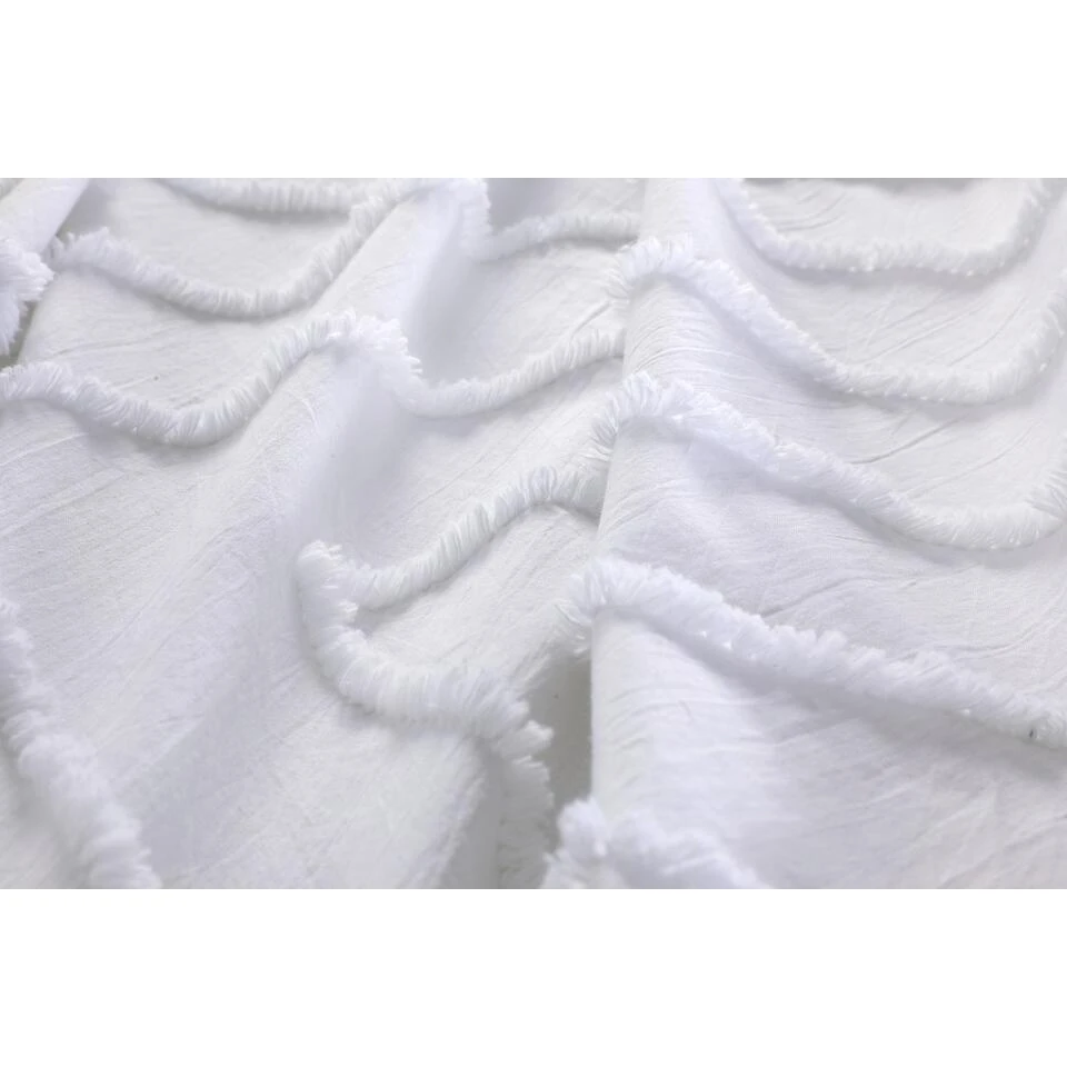 Papillon Valencia Dekbedovertrek - Lits-jumeaux - 240x200/220 Cm - Wit 6 Papillon Valencia Dekbedovertrek - Lits-jumeaux - 240x200/220 Cm - Wit - Afbeelding 4