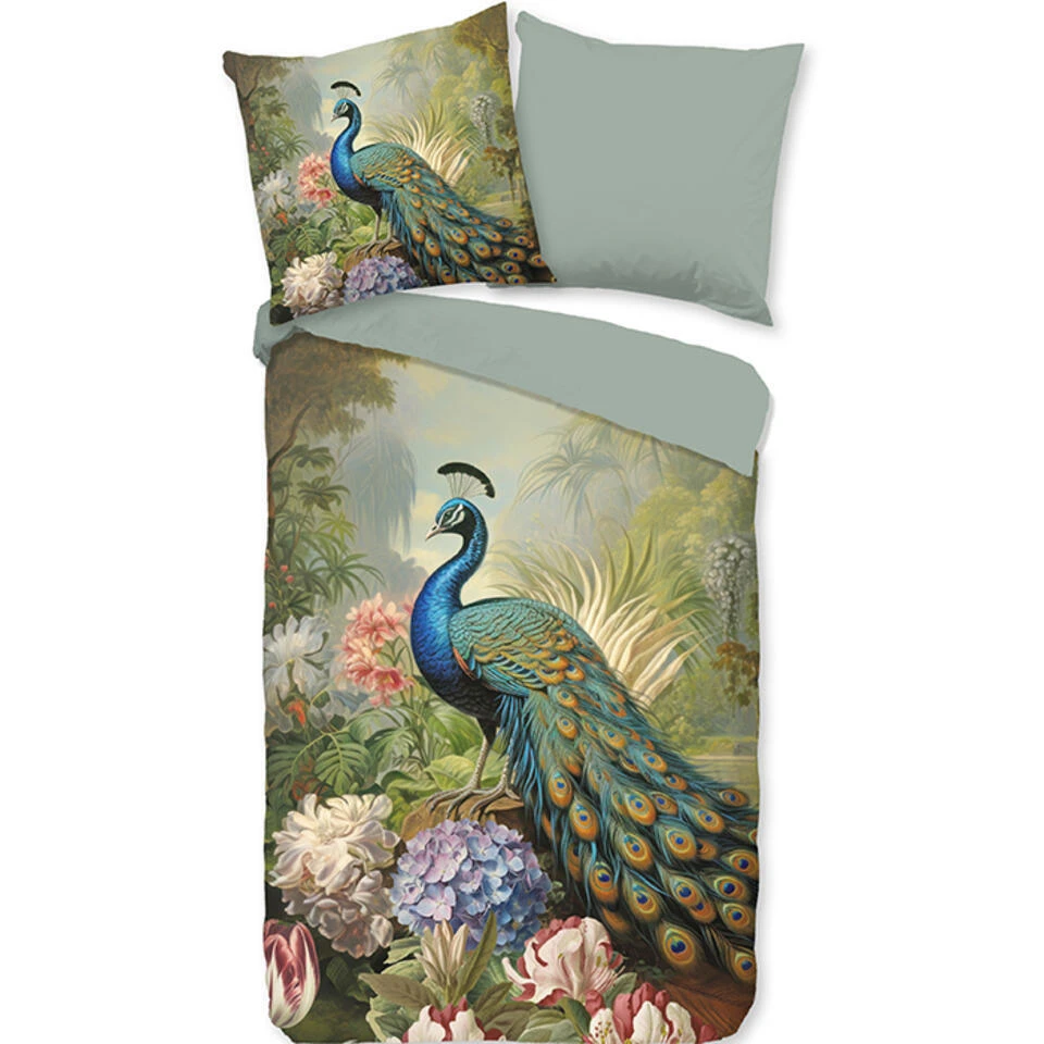 Good Morning Pauw Dekbedovertrek Multi-2-persoons (200 X 200/220 Cm) 6 Good Morning Pauw Dekbedovertrek Multi-2-persoons (200 X 200/220 Cm) - Afbeelding 4