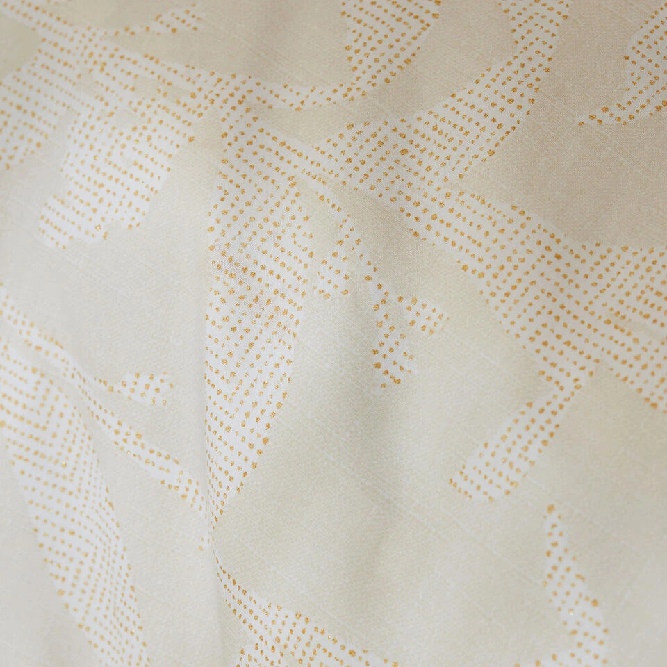 Walra - Dekbedovertrek Yarrow Elegance - 140x220 Cm - Zand 5 Walra - Dekbedovertrek Yarrow Elegance - 140x220 Cm - Zand - Afbeelding 3