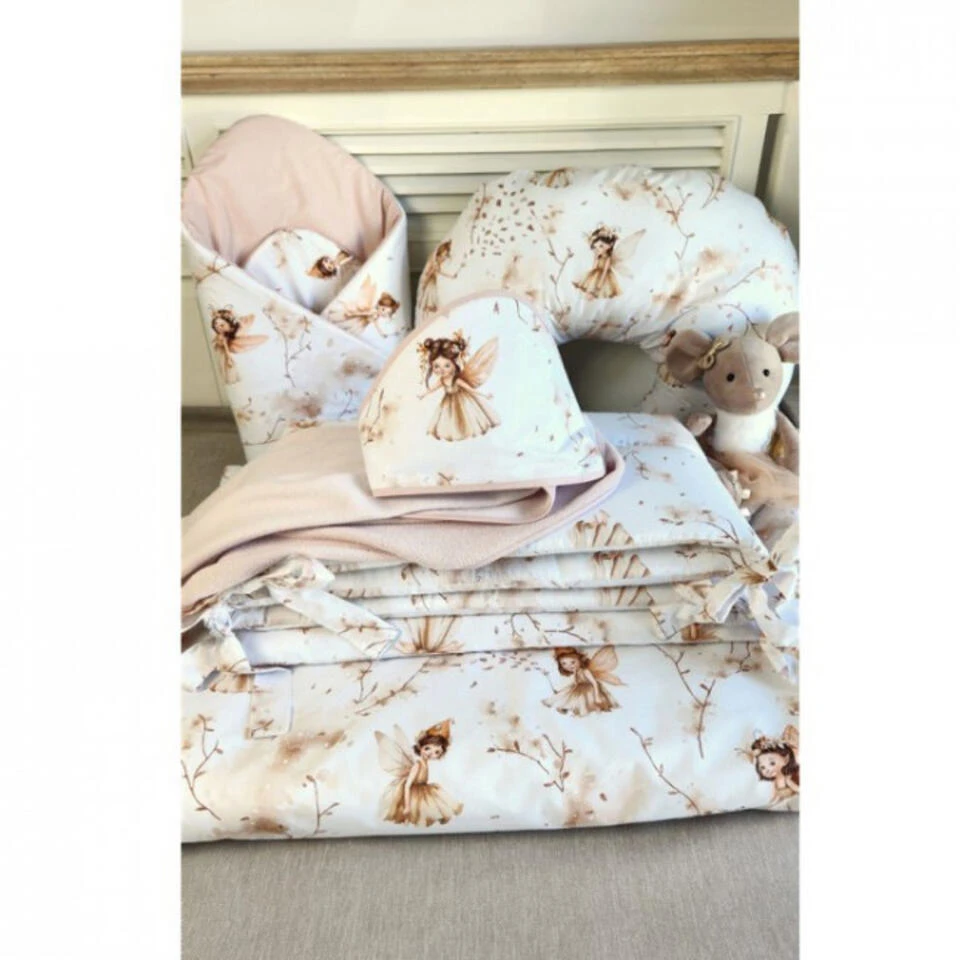 Zavelo Peuter Dekbedovertrek Fairy Beige 120 X 150 Cm 7 Zavelo Peuter Dekbedovertrek Fairy Beige 120 X 150 Cm - Afbeelding 5