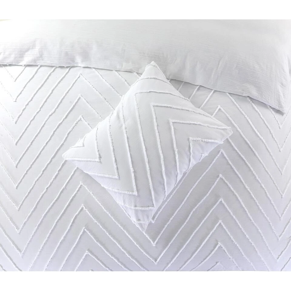 Papillon Valencia Dekbedovertrek - Tweepersoons - 200x200/220 Cm - Wit 7 Papillon Valencia Dekbedovertrek - Tweepersoons - 200x200/220 Cm - Wit - Afbeelding 5