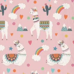 Pure Kinderdekbedovertrek "lama / Alpaca" - Roze - (140x200/220 Cm) - Microfiber -Leen Bakker Winkel 4a6049c784e54ec9997cee1e383f569c