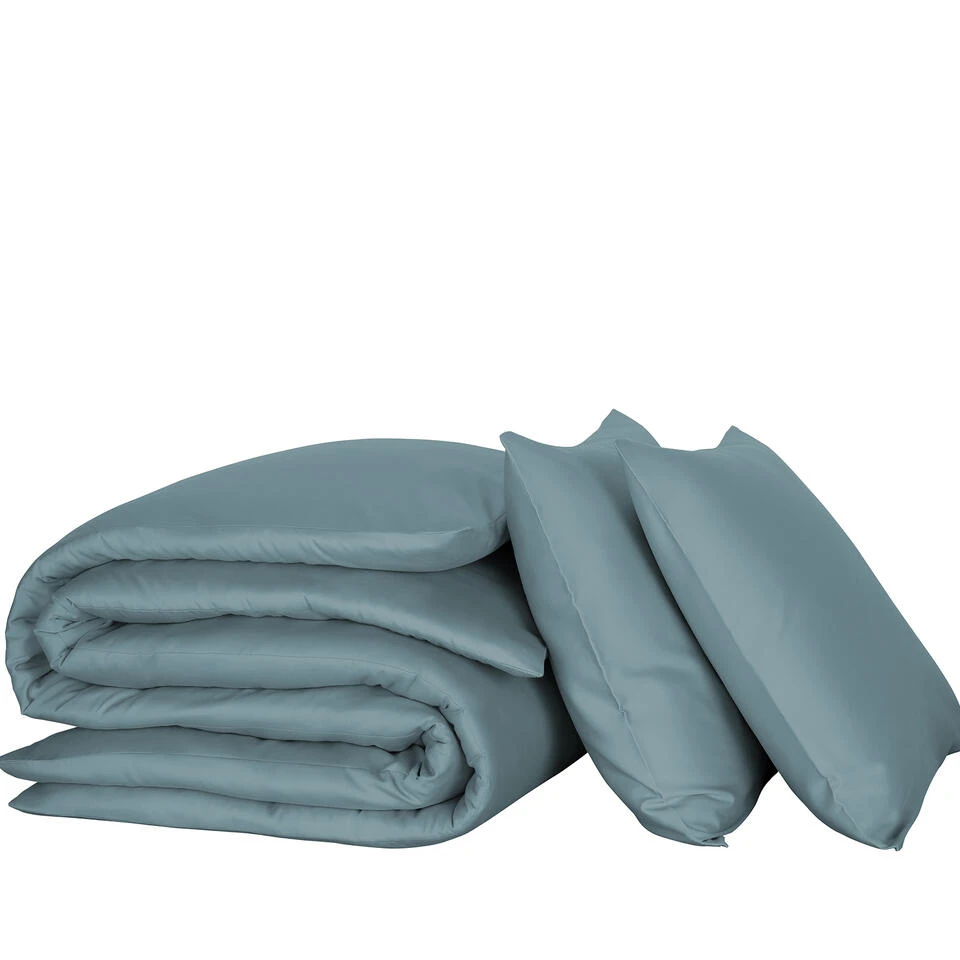 De Witte Lietaer Dekbedovertrek Katoen Satijn Olivia - 200 X 200/220 Cm - Groen 5 De Witte Lietaer Dekbedovertrek Katoen Satijn Olivia - 200 X 200/220 Cm - Groen - Afbeelding 3