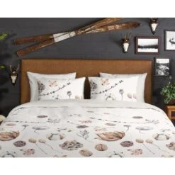 Good Morning Mirre Flanel Dekbedovertrek Zand-1-persoons (140 X 200/220 Cm) -Leen Bakker Winkel 4cb0ea8768644f2999c78588a7a1e818 1