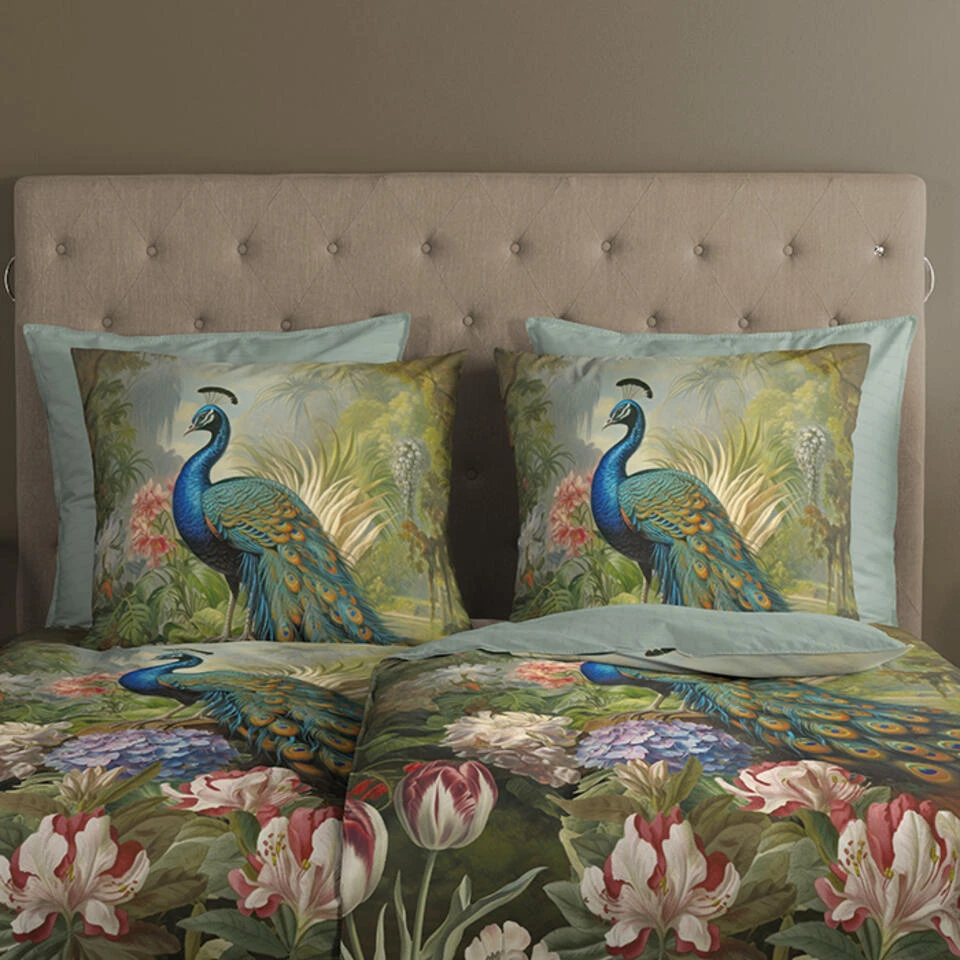 Good Morning Pauw Dekbedovertrek Multi-2-persoons (200 X 200/220 Cm) 5 Good Morning Pauw Dekbedovertrek Multi-2-persoons (200 X 200/220 Cm) - Afbeelding 3