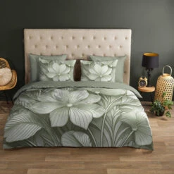 Good Morning Artdeco Dekbedovertrek Groen-2-persoons (200 X 200/220 Cm) 13 Good Morning Artdeco Dekbedovertrek Groen-2-persoons (200 X 200/220 Cm) -Leen Bakker Winkel 4fb15851091642a686552bb092e54e7a 1