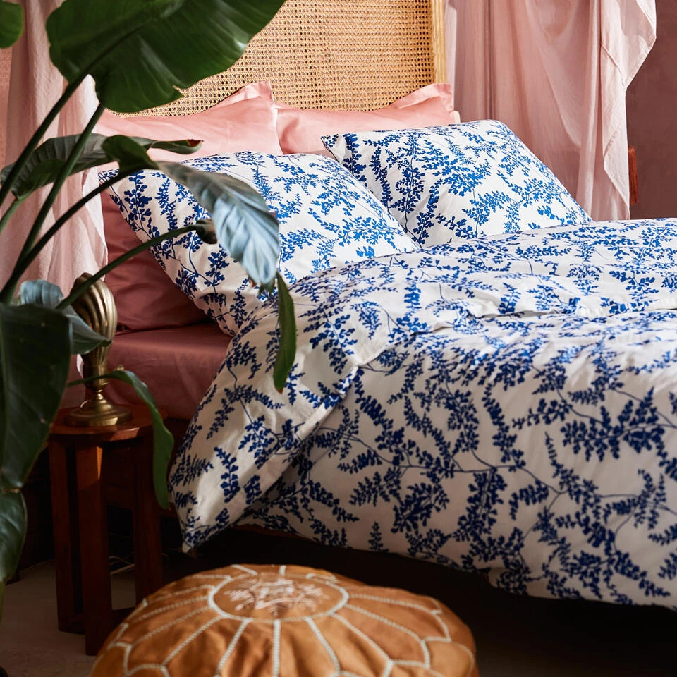 Cinderella Melodie - Dekbedovertrek - Katoen - 200x200/220 Cm - Blauw 7 Cinderella Melodie - Dekbedovertrek - Katoen - 200x200/220 Cm - Blauw - Afbeelding 5