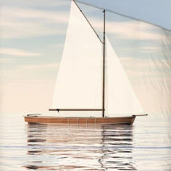 Good Morning Zeilboot Dekbedovertrek Blauw-Lits-jumeaux (240 X 200/220 Cm) -Leen Bakker Winkel 52714afa76774908904771b8cc12136d 2