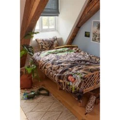 FREEK VONK Ssslaap Lekker Dekbedovertrek - 140x200 - Bruin -Leen Bakker Winkel 547303df1cbe4905b283194042dae315