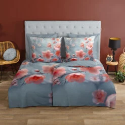 Good Morning Dekbedovertrek "bloemen" - Grijs - (200x200/220 Cm) - Katoen 19 Good Morning Dekbedovertrek "bloemen" - Grijs - (200x200/220 Cm) - Katoen -Leen Bakker Winkel 550700ee571c4b8181074986ff2c762e