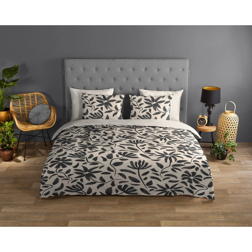 Good Morning Emilia Dekbedovertrek Off-White-2-persoons (200 X 200/220 Cm) 4 Good Morning Emilia Dekbedovertrek Off-White-2-persoons (200 X 200/220 Cm) - Afbeelding 2