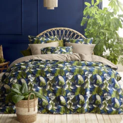 De Witte Lietaer Dekbedovertrek Katoen Satijn Elm - 260 X 240 Cm - Groen -Leen Bakker Winkel 5c2397f2cd6b4637b8b2b21ab80b9fcf