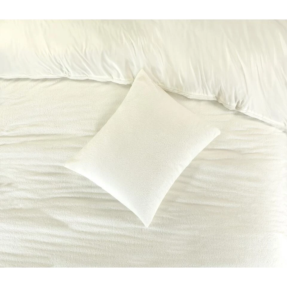 Papillon Dekbedovertrek Billy - 200x200/220 Cm - Ivoor 6 Papillon Dekbedovertrek Billy - 200x200/220 Cm - Ivoor - Afbeelding 4