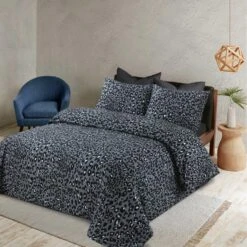 Day Dream Dekbedovertrek Panter - 240x200/220 Cm - Grijs -Leen Bakker Winkel 5e597eefcea14f50b6840f7431270c23