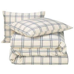 Moodit Dekbedovertrek Lipido Cream - Tweepersoons - 200 X 220 Cm - Katoen Flanel -Leen Bakker Winkel 5f7c6d58a7ae47a0b54cc6593634e42e