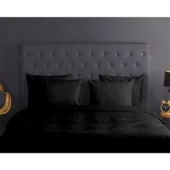 Good Morning Dekbedovertrek "uni Dessin" - Zwart - (200x200/220 Cm) - Katoen -Leen Bakker Winkel 61ce4e05bd34401887977b34321c2694