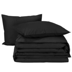 Moodit Dekbedovertrek Basil Black - Tweepersoons - 200 X 220 Cm - Katoen -Leen Bakker Winkel 638384482262433cb13fe8abcfa5f420 1