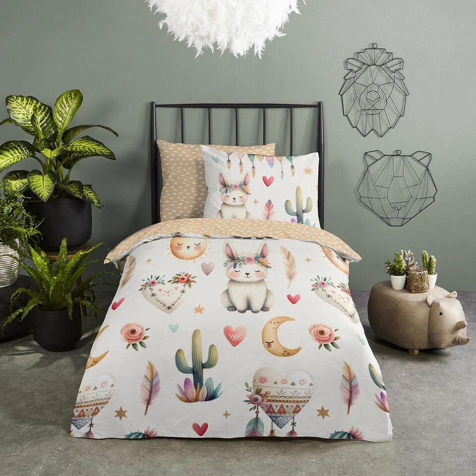 Good Morning Goodmorning Peuter Dekbedovertrek Boho Multi-Junior (120 X 150 Cm) 8 Good Morning Goodmorning Peuter Dekbedovertrek Boho Multi-Junior (120 X 150 Cm) - Afbeelding 6