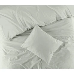 Day Dream Uni Katoen - Dekbedovertrek - Lits-jumeaux - 240x200/220 - Lichtgroen -Leen Bakker Winkel 67787e35f05646df98122e1d77eb6126 1