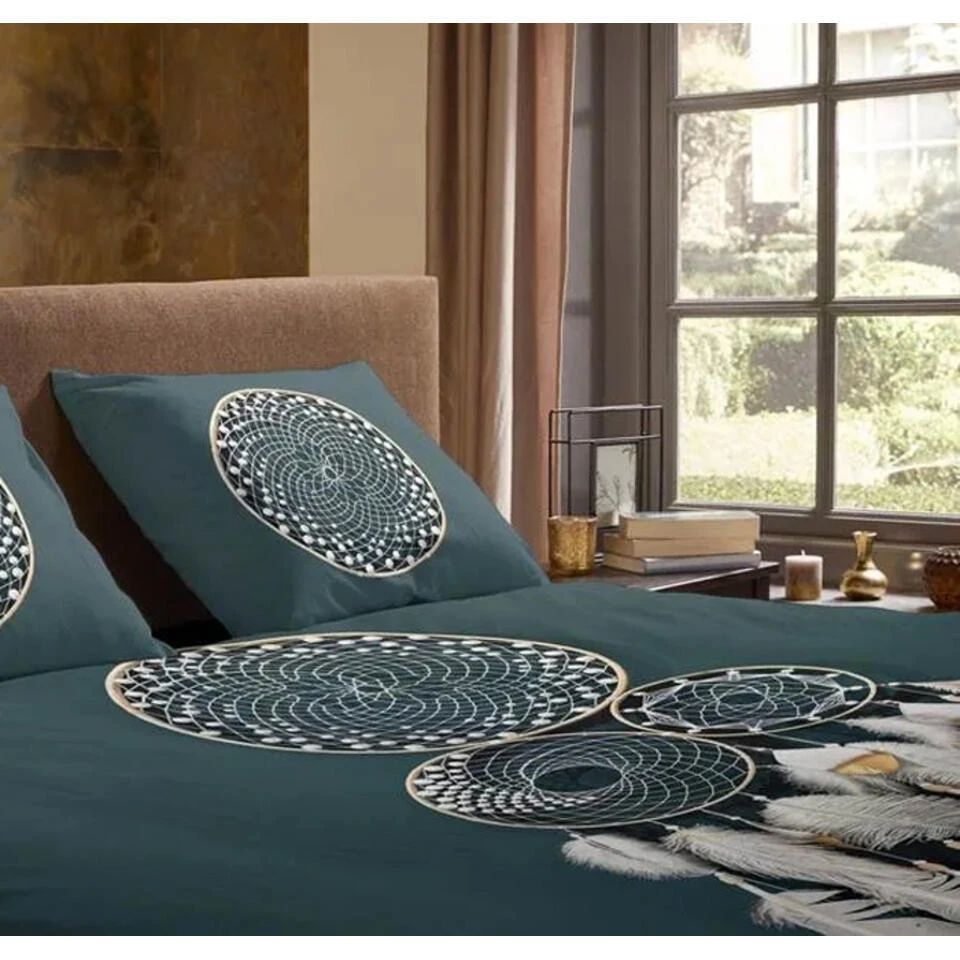 Pure Dekbedovertrek "dromenvanger" - Petrol - (240x200/220 Cm) - Microfiber 8 Pure Dekbedovertrek "dromenvanger" - Petrol - (240x200/220 Cm) - Microfiber - Afbeelding 6